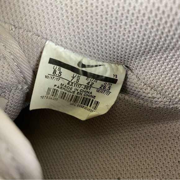 Nike Air Force 1 One Low Brown Suede Suede Men’s Size 8.5  AA1117-201 - Picture 8 of 9